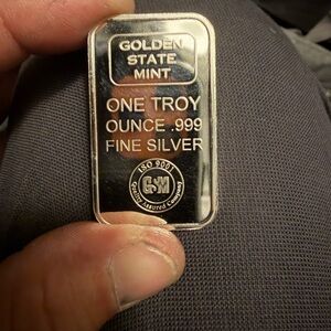 1 Troy ounce silver bar
